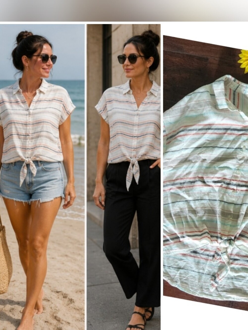 WEATHERPROOF VINTAGE LINEN TOP